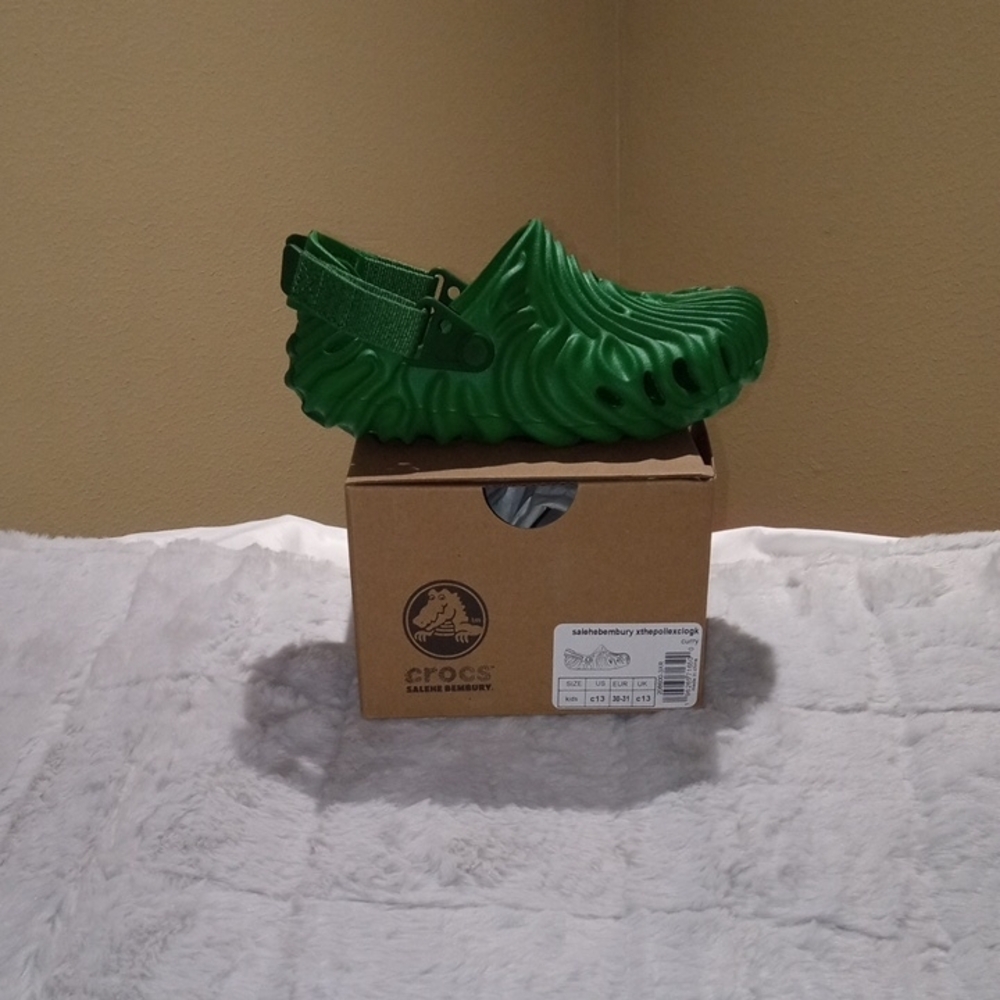 CROCS Green ( Curry) Salehe Bembury X The Pollex X Croc